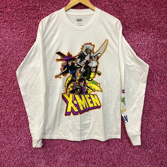 Marvel Women Of X-Men Long Sleeve Graphic T-Shirt Medium - Picture 1 of 4